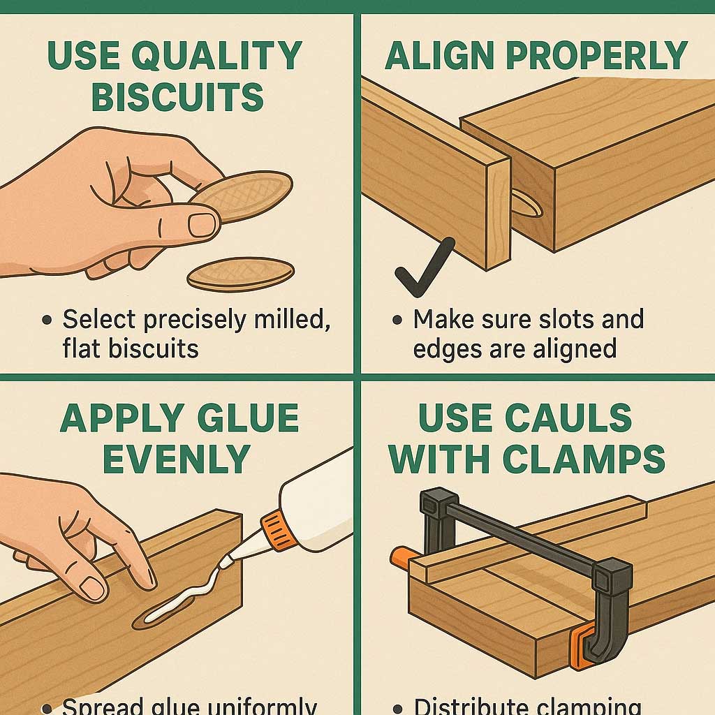 Tips for Stronger and Longer-Lasting Biscuit Joints